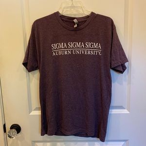 COPY - Light weight purple tri sigma Tshirt